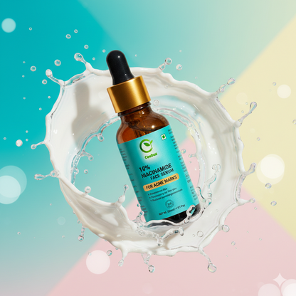 Ceebus Nag Kesar Glow Serum | 10% Niacinamide + Ayurvedic Botanicals | Brightens Skin Appearance, Even-Looking Tone & Hydration | With Halim Seed, Quince Seed, Hyaluronic Acid & Saffron | All Skin Types | 30ml